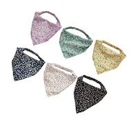 FRCOLOR 6 Pièces bandeau en tissu fleuri bandeau large pour femme groupe Paisley Bandana pour les femmes bandes mesdames hair charms hair toppers bandanas fleuris foulard pour cheveux