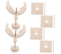 FRCOLOR 6 Pièces Éducatif Bois Oiseaux Équilibristes DIY pour Garçon Fille Apprentissage Physique Motricité et Créativité Jeux Stem