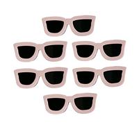 FRCOLOR 6 Pièces Épingle à Cheveux Coloré Facture Accessoires De Cheveux Des Filles Enfants Fou Pendant La Nuit Épingles Petites Pinces à Cheveux Clips Mignon Plastique