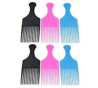FRCOLOR 6 Pièces fournitures de salon de coiffure ciseaux de coiffure peignes topper de cheveux féminin lisseurs de cheveux peigne chaud style hair charms hair toppers Peigne de coiffure