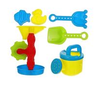 FRCOLOR 6 pièces Jouets de Plage pour Garçon Fille Outils de Sable Amusants Sablier Jouets Ludiques pour Filles et Garçons