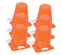 FRCOLOR 6 Pièces Kit de Mécanismes à Remonter DIY pour Robot Vintage Accessoires Robuste pour Artisanat Argile Mouvement Transparent pour Jouets à Remonter