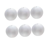 FRCOLOR 6 Pièces Lot de Ballons Gonflables PVC Semi Transparents Décoratifs pour Plage et Fête été Accessoires Photo Originaux pour Mariage Ambiance Romantique et Moments Extérieur