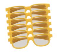 FRCOLOR 6 pièces Lunettes pour Garçon Fille Lot de Accessoires de Visionnage pour Films Conception Confortable Expérience Cinématographique Immersive pour Cinéma et Maison