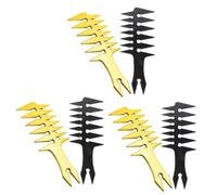 FRCOLOR 6 Pièces peigne coiffant peigne de coiffure à l'huile peigne à cheveux peigne portatif peigne râteau hair charms hair toppers peigne de style rétro peigne de poche abdos
