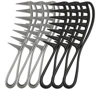 FRCOLOR 6 Pièces peigne curls wavy hair comb hair topper hair charms brosse demelante cheveux bouclés outil de coiffure abdos