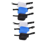 FRCOLOR 6 Pièces pour un seul oeil cache-œil pour œil paresseux cache-oeil enfant kiddikutter élastique bluch yeux protecteur oculaire portatif protecteur oculaire extérieur