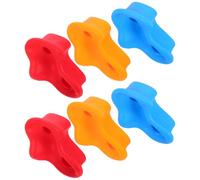 FRCOLOR 6 pièces Prises Escalade Garçon Fille Multicolores Épaisses avec Vis Grip Stable et Sécuritaire pour Mur Intérieur et Extérieur Accessoires Aire de Jeux Faciles à Installer