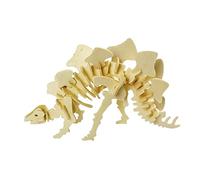 FRCOLOR 6 pièces Puzzle Dinosaure Bois Éducatif pour Garçon Fille Dapprentissage et Sécurisé avec Modèles Tyrannosaure Stégosaure Spinosaure Tricératops et Hadrosaure pour Éveil et
