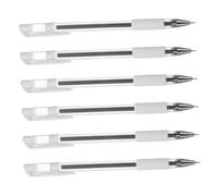 FRCOLOR 6 Pièces Set de Stylos Beauté Imperméables Marqueurs Précis pour Sourcils Maquillage Quotidien et Scène Doux pour Peau Sensible Contrôle Fin pour Dessin Détaillé