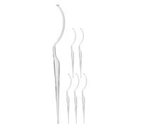 FRCOLOR 6 Pièces Support de pour Faux Cils Outils de Démonstration Transparent pour Cils Falsifiés Sticks de Stables et Pratiques