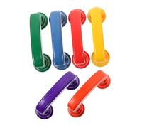 FRCOLOR 6 pièces Téléphones Chuchotés Plastique Couleurs Jouets Lecture Garçon Fille Adulte Aide Prononciation Jeu Éducatif Interaction