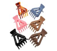 FRCOLOR 6 Pièces Triangular Root Clips For Curly Hair Non-slip Volumizing Hair Claws Lightweight Strong Hold Styling Tools For High Ponytails And Volume Boost