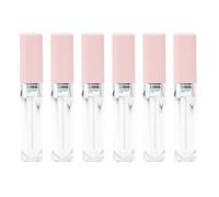 FRCOLOR 6 Pièces Tube de Mascara Transparent Abs 5,5 Ml Embout Baguette, Léger et Facile à Transporter, pour Coffret de Maquillage pour Femmes et Filles