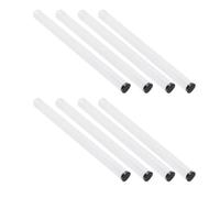 FRCOLOR 6 Pièces Tube en Acrylique Transparent pour Bâtonnets D’Parfum | Contenant Léger, Facile à Ranger et Portable, Visibilité Claire du Contenu, Format Tube pour Échantillon