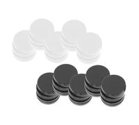 FRCOLOR 60 pièces Accessoires Échecs Rondes Noires et Blanches Pièces de Rechange Pratiques pour Jeux Dames et Échecs Surface Lisse Remplacement Jeux Société