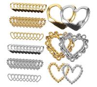 FRCOLOR 60 Pièces décors de manucure accesoire ongles professionnel accessoires ongles professionnel décoder les charmes autocollant gel fournitures de manucure pour femmes décors d'ongles