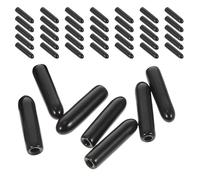 FRCOLOR 600 Pièces Capuchons de Protection pour Boulons en PVC Noir 3,5mm, Bouchons de Vis Résistants pour Sécurité Matérielle et Entretien Facile, pour Protection Industrielle