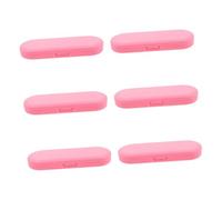 FRCOLOR 6pièces Boîte De Rangement Avec Couvercle Pour Outils De Nettoyage Et Grattoir à Langue Organisateur Compact Pour Voyages Et Maison