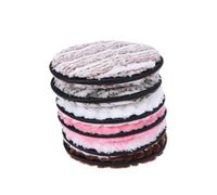 FRCOLOR 6pièces Houppette à Poudre Pour Maquillage Disque Démaquillant Et Lingette Nettoyante Set De Éponges à Poudre Réutilisables Douces Pour Visage Accessoires De Maquillage