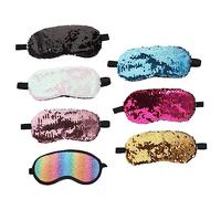 FRCOLOR 7pièces De Sommeil Sequins Pour Yeux Accessoire Pour Pyjama Et Pour Sommeil Réparateur