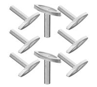 FRCOLOR 8 Clés de Boîtes à Musique à Remontoir en Fer Argenté, Mécanisme de Remontage pour Boîte Musicale, Kit de Réparation pour Présents de Mariage ou Décoration de Bureau