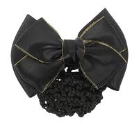 FRCOLOR 8 Pcs Cheveux Accessoires Arc Arc Filet À Cheveux Clip Danse Patinage Snoods Chignon Couverture Pour Femmes Accessoire De Cheveux Pour Les Femmes Bowknot Cheveux Net