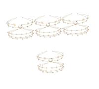 FRCOLOR 8 Pièces bandeau étoile lune cerceaux de cheveux féminins accessoire de cheveux pour femmes hair charms hair toppers décor de mariage accessoires de cheveux de mariage Coiffe femme