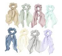 FRCOLOR 8 Pièces cordes de cheveux de ruban hairpin hair clip hair pin Élastique scrunchy hair toppers barrettes hair charms bandeau cheveux bande de cheveux bowknot élastique