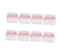 FRCOLOR 8 pièces Culottes Mini Poupée Réalistes Accessoires Couches pour Poupée Garçon Fille Jeu Imitation pour Développement de Autonomie