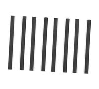 FRCOLOR 8 Pièces Lot de Bandes de Caoutchouc de Remplacement pour Bord de Balayette Liseré Souple pour Balai à Poussière Accessoires de Réparation pour Nettoyage Domestique et Commercial