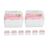 FRCOLOR 8 pièces Mini Doll Diapers Set Réalistes Couches pour Poupées Garçons et Filles Accessoires Éducatifs pour Jeu de Rôle et Apprentissage