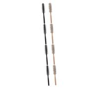 FRCOLOR 8 Pièces Peigne À Cheveux Bouclés Brosse À Cheveux Coiffante Barrette À Poils De Cire Brosse Ronde Pour Brosses À Cheveux Quiff Peigne De Séparation Taquin Sèche-Cheveux Peignes