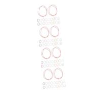 FRCOLOR 80 Pièces bandeau ensemble hairpin hair pin hair topper accessoire de cheveux pour femmes attache-cheveux élastiques à cheveux tressés accessoires de cheveux coréens nylon