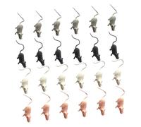 FRCOLOR 80 Pièces Mini Mouse Ornament Realistic Simulation Model Lifelike Fake Mice Toys for Garden Patio Décor Prank