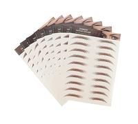FRCOLOR 8feuilles Autocollants Pour Sourcils Imperméables Esthétiques Et Faciles à Utiliser