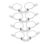 FRCOLOR 8pièces Ancrages Anti-basculement Pour Meubles Garçon Fille Fixations Murales Avec Sangles Et Vis Sécurité Pour Étagères Et Armoires Installation Facile Sans Outils