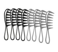 FRCOLOR 8pièces Large Tooth Comb Set Anti-static Detangling Hair Styling Comb for Wet and Dry Use for All Hair Types