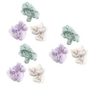 FRCOLOR 9 Pièces bande de cheveux de diamant pinces cheveu hairpin barrette hair band en satin accessoires pour cheveux élastiques à cheveux en diamant cheveux Engrener