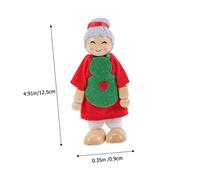 FRCOLOR 9 pièces Marionnettes de Noël Famille Jouets de Rôle Ajustables pour Garçon Fille et Adultes Marionnettes à Main et Sécurisées pour Histoires et Développement des Compétences
