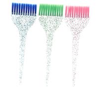 FRCOLOR 9 Pièces Outils de brosse de teinture de coiffure hair charms hair toppers hair brush outil de coiffure brosse pour la coiffure salon de coiffure brosse à cheveux PC