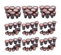 FRCOLOR 90pièces Mini Tasses à Café pour Maison De Poupée Jouets Alimentaires Décorations Miniatures Ensemble De Boissons Tasses à Latte Art DIY