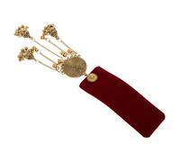 FRCOLOR à bandoulière en tissu étendoir à linge, étendoir à pantoufles Barrette vintage Barrette femme pince à cheveux de style chinois pince à cheveux mariage femme alliage Golden
