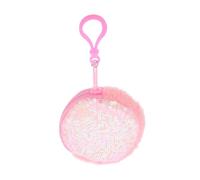 FRCOLOR À Main À Paillettes Étui Compact pour Écouteurs De Rangement pour Écouteurs De Voyage Pochette Zippée pour Petits Objets