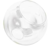 FRCOLOR Abat-jour Crée une Atmosphère Chaleureuse Globe Suspendre en Verre Transparent E27, Facile à Installer un Espace de Vie Moderne et Élégant