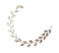 FRCOLOR accessoires de cheveux de mariée casque cheveux de mariage mariages beau couvre-chef de mariée coiffure femme pour mariage bandeau de feuilles Golden