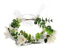 FRCOLOR Accessoires de Cheveux pour Femmes Bandeau à Fleurs Coiffe de Mariée Couronne de Fleurs pour Cheveux Bandeau pour Femmes