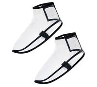 FRCOLOR Accessoires de Coiffure Couvre-Chaussures Taille S, Protection Professionnelle en Tpu Cheveux Cassés, pour Coiffeurs et Restauration