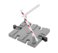 FRCOLOR Accessoires de Ferrée Miniature pour Garçon et Filles Barrière -Corps Amusante Jouet Éducatif Construction en Plastique pour Jeux de Train 1 Pièce