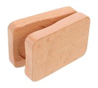 FRCOLOR Accessoires Légers en Bois et Métal Double Couche, Solides pour Performances Live et Support de Cajon et Box Drum, Texture Bois Massif